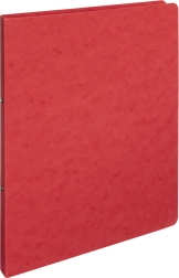 Červený zakladač A4 s 2 krúžkovou mechanikou
