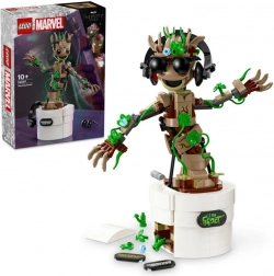 LEGO Marvel Tancujúci GROOT – interaktívna figúrka v kvetináči