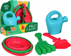 Megasada pieskových doplnkov so skladacím vedierkom