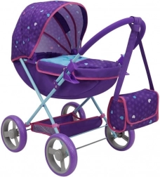 Kočík pre bábiky s taškou - Morská panna