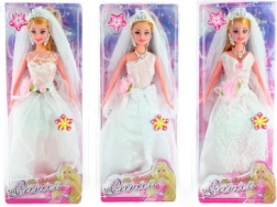 Bábika nevesta kĺbová 28 cm