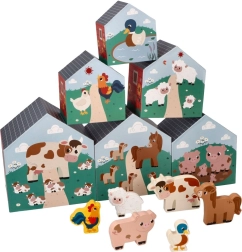 Pyramída z kelímkov Farma