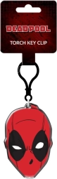 Prívesok na kľúče so svietidlom Deadpool