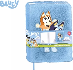 Plyšový zápisník BLUEY A5, 80 strán