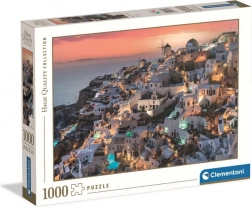 clementoni puzzle 1000 dielikov hq – odtiene santorini