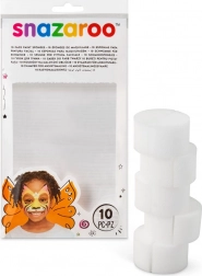 SNAZAROO Hubky na tvárové farby polovičné 10 ks