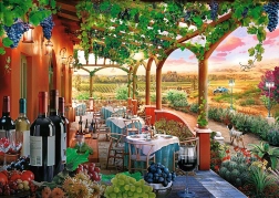 Puzzle TREFL Premium Plus Tea Time: taliansky vinohrad 1000 dielikov