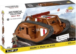 COBI Mark V (Male) tank 1:35 stavebnica 844 dielov