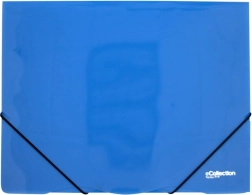 Zložka s gumičkou eCollection modrá A4