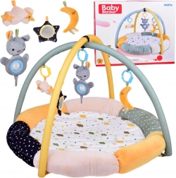 Mäkká edukačná podložka s oblúkom v štýle obláčika