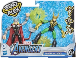 Hasbro Bend and Flex Thor a Loki – akčné figúrky MARVEL