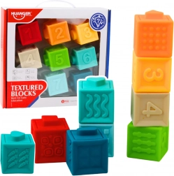 Gumené vzdelávacie senzorické kocky pre deti