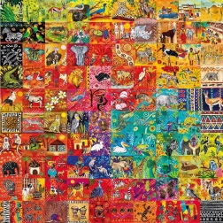 Puzzle magnólia 1023 dielikov, 60 × 60 cm