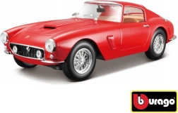 Bburago Ferrari 250 GT Berlinetta Passo Corto 1:24 červené – RACE+PLAY