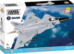 stavebnica saab ja 37 viggen – 881 dielikov (mierka 1:48)