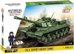 Stavebnica tanku IS-3 – sovietsky ťažký tank 1:28