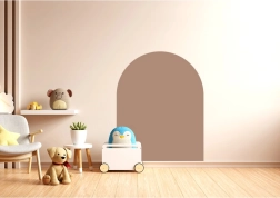Cleverclixx magnetická nástenná fólia Mocha Cream 95 × 75 cm