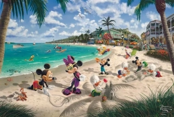 Puzzle Mickey a Minnie: Na Floride 200 dielikov