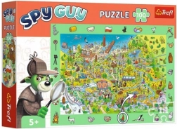 Pozorovacie puzzle Spy Guy – Poľsko, 100 dielikov