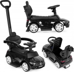 Odrážadlo s vodiacou tyčou MERCEDES C‑Class s interaktívnym volantom – čierna