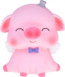 Pokladnička prasiatko s krídelkami a korunkou