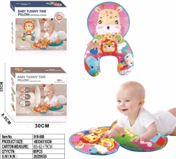 Senzorický vankúšik pre najmenších žirafa s odnímateľnými závesmi