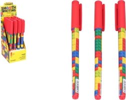 Pero s modrým atramentom 0,7 mm – kockovaný dizajn