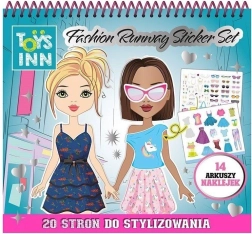 Kreatívna nálepková sada Fashion Runaway