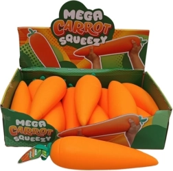 Mega squeeze naťahovacia antistresová mrkva XL jumbo