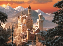 Puzzle Zimný zámok Neuschwanstein 3000 dielikov Trefl