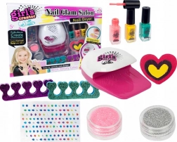 sada na úpravu nechtov s LED sušičkou