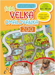 veľká omaľovánka zoo