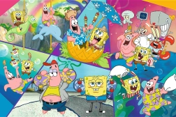 Puzzle SpongeBob v Bikini Bottom 300 dielikov