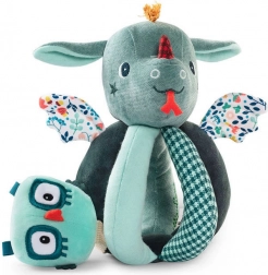 lilliputiens hrkálka a úchopová loptička dráčik joe 6m+