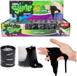 čierny sliz v bareli