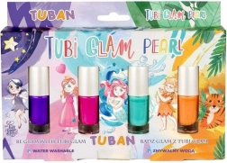 Lak na nechty Tubi Glam sada 4 ks - perleťový