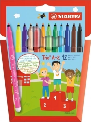 Stabilo Trio A-Z 12 Fixiek