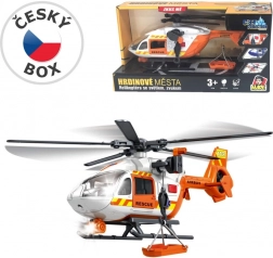 záchranný vrtuľník s navijakom a svetelnými efektmi