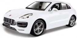 Model auta Porsche Macan Bburago 1:24 bielej farby