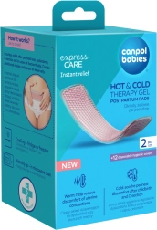 Popôrodné gélové vložky HOT & COLD od Canpol babies, 2 ks