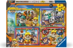 Ravensburger puzzle Rubble a jeho partia 4×42 dielikov