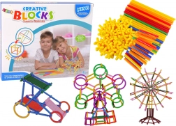 Stavebnica tyčiniek a slamiek