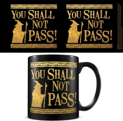 Hrnček Pán prsteňov s nápisom You Shall Not Pass 315 ml