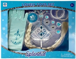 Plejo sada šperkov pre princeznú s dlhým vrkočom