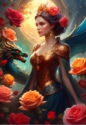 Puzzle Dračia sila 1000 dielikov