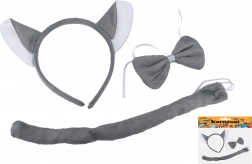 Karnevalová sada vlk pre deti