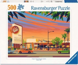 Ravensburger puzzle americká reštaurácia 500 dielikov