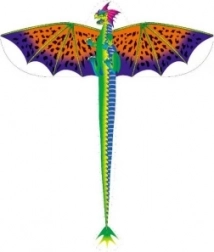 Lietajúci drak z nylonu 132 × 50 cm