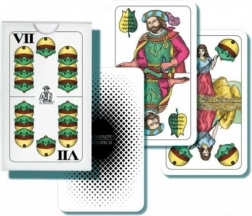 Mariáš dvojhlavá spoločenská hra - karty v papierovej krabičke