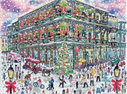 Puzzle GALISON Vianoce v New Orleans 1000 dielikov